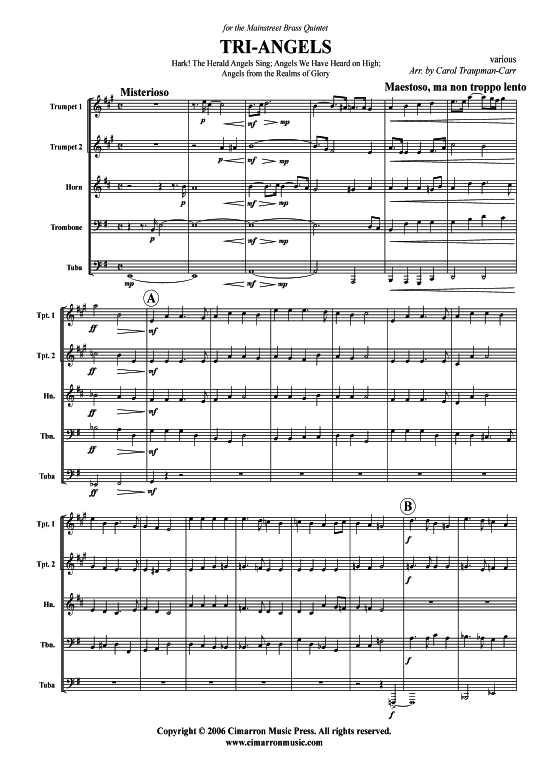 Produktbild zu: Tri-Angels Weihnachts-Arrangement