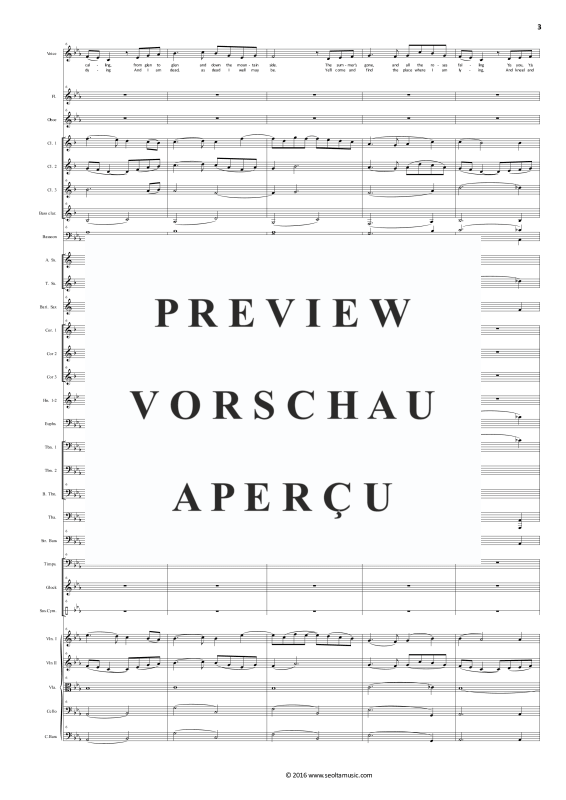 Product gallery: Page 5 of 11 Danny Boy, , Solo Voice and Concert Band