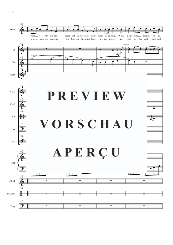 Produktgalerie: Seite 7 von 11 Silent O Moyle, , Solo Gesang und kleines Orchester