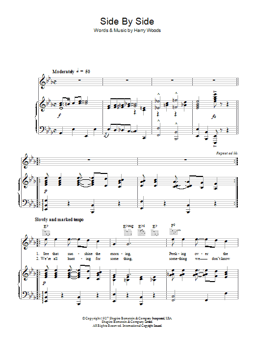 Produktgalerie: Seite 1 von 1 Side By Side, Brenda Lee, Gesang, Gitarre, Klavier