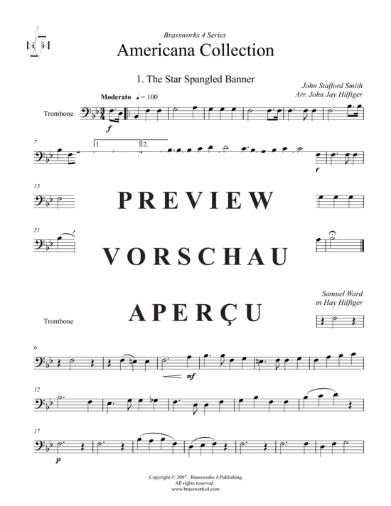 Produktgalerie: Seite 15 von 21 Americana Collection , , (Blechbläserquintett)