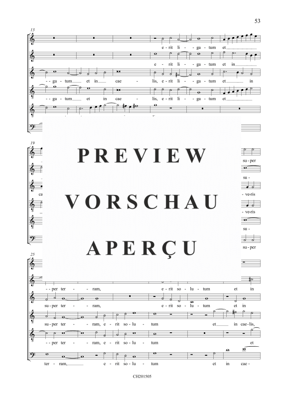 Produktgalerie: Seite 7 von 9 Tu es Petrus / Quodcum ligaveris, , Gemischter Chor 6-stimmig