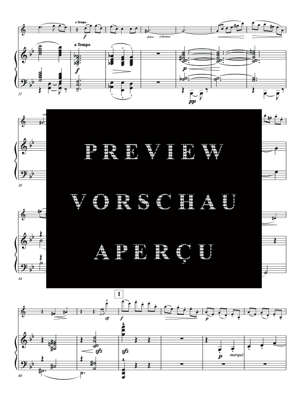 Product gallery: Page 6 of 11 Sonate in G minor, , (clarinet in Bb and piano)