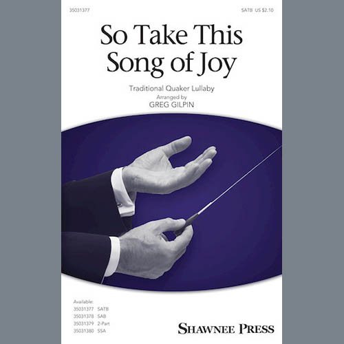 Produktbild zu: So Take This Song Of Joy