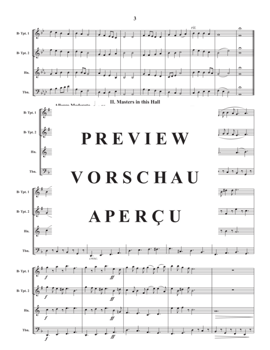 Produktgalerie: Seite 5 von 21 Vier Weihnachts-Quartette , , (Blechbläserquartett)