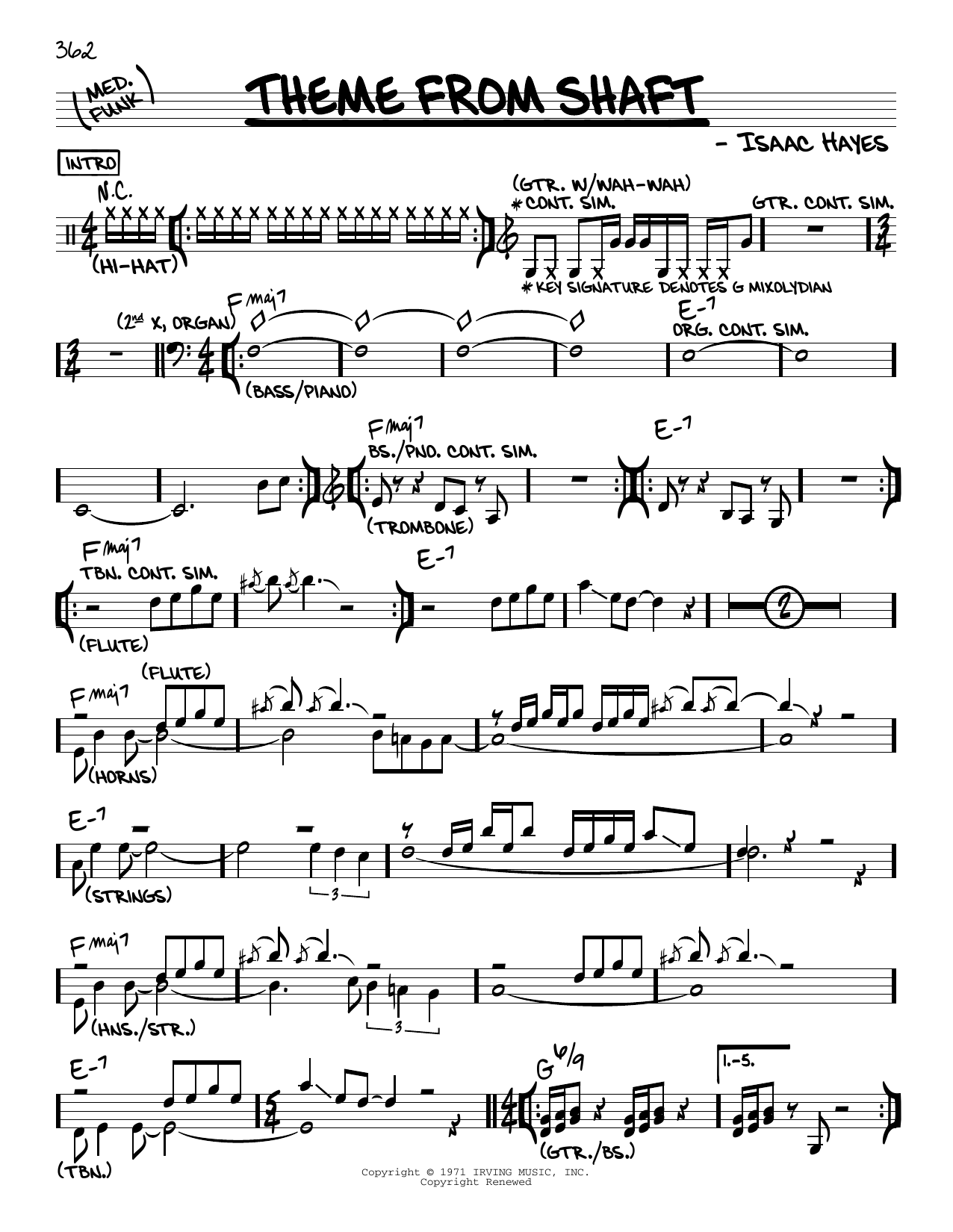 Produktbild zu: Theme From Shaft