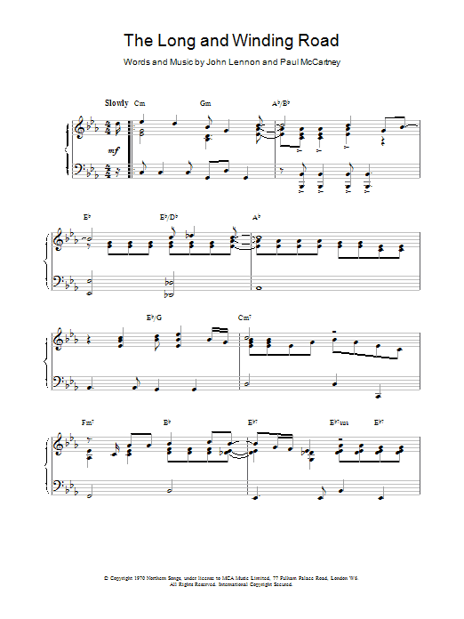 Product gallery: Page 1 of 1 The Long And Winding Road, The Beatles