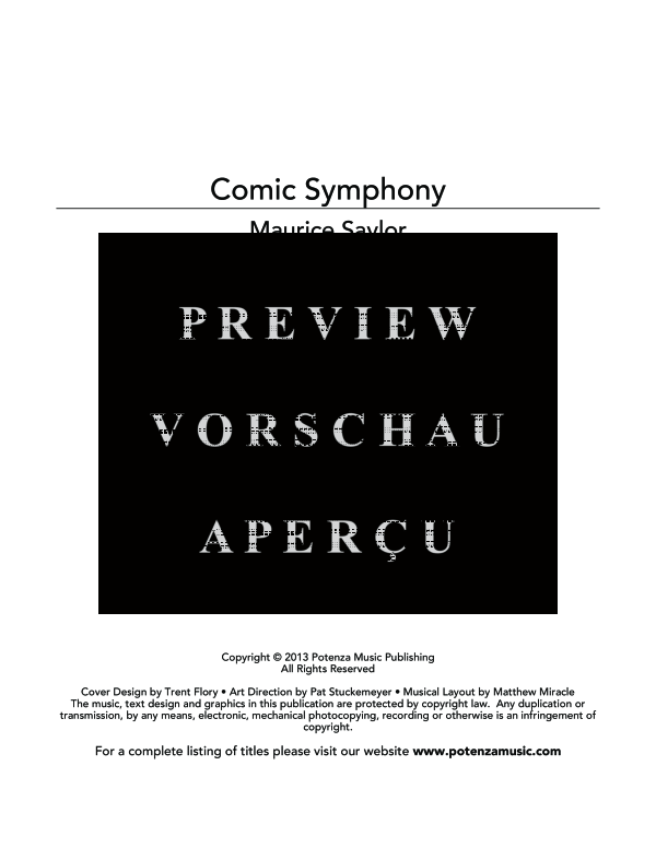 Product gallery: Page 3 of 11 Comic Symphony, , (clarinet in Bb and piano)