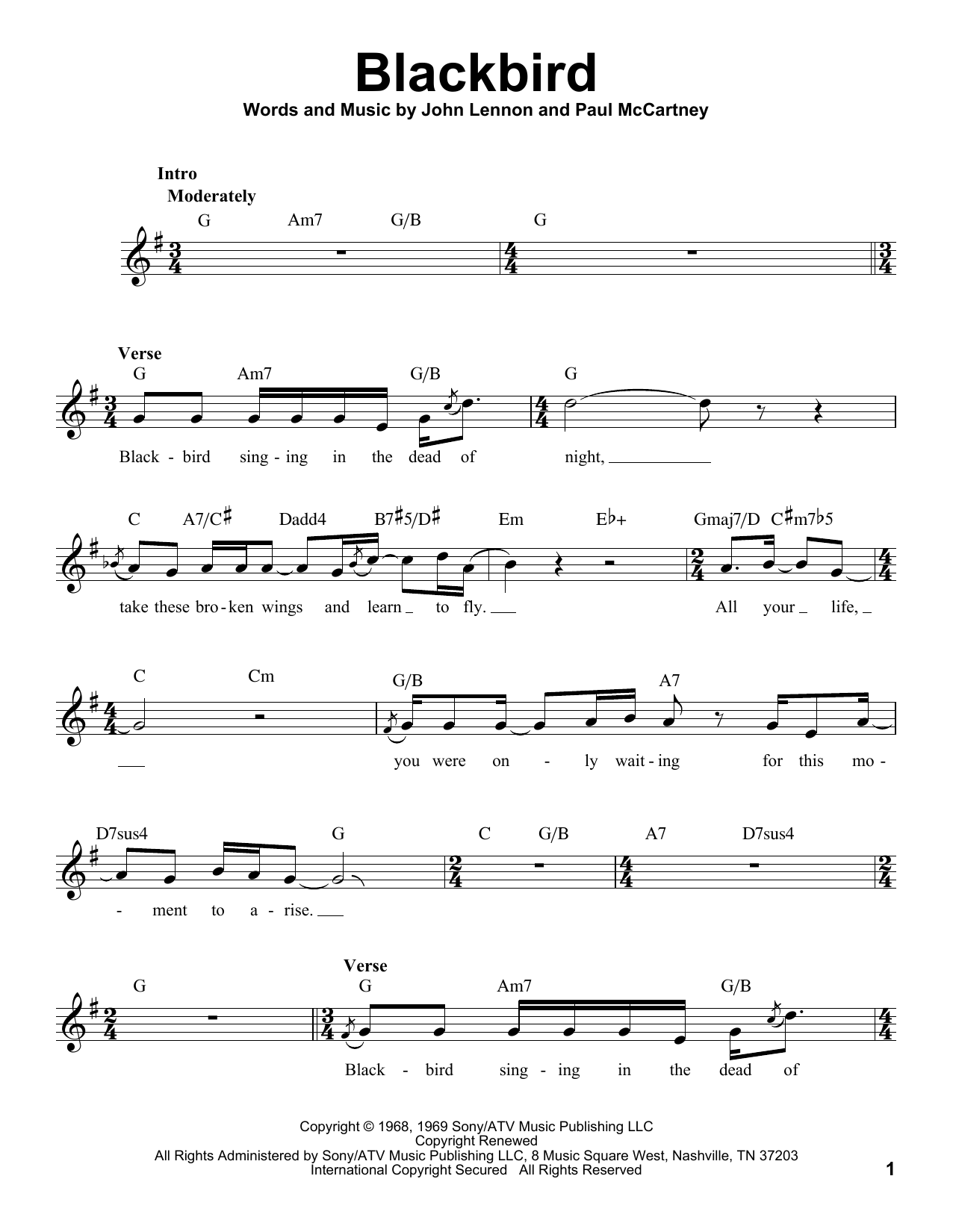 Produktbild zu: Blackbird