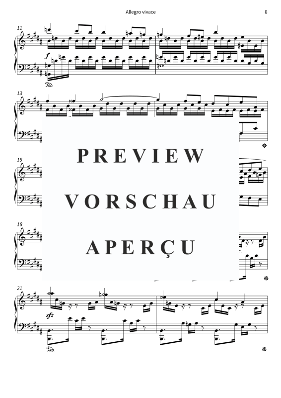 Product gallery: Page 10 of 11 Vier Lieder für das Pianoforte op. 6, , Piano Solo