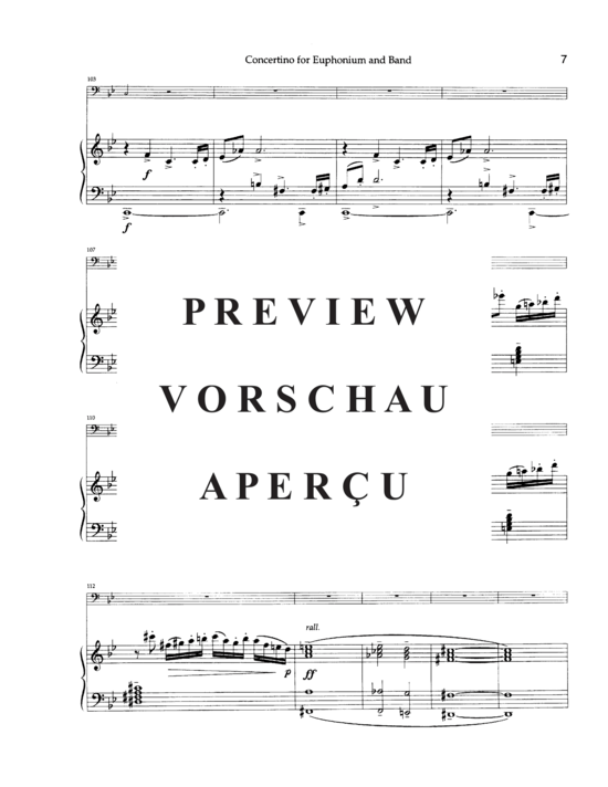 Product gallery: Page 12 of 21 Concertino , , (euphonium + piano)