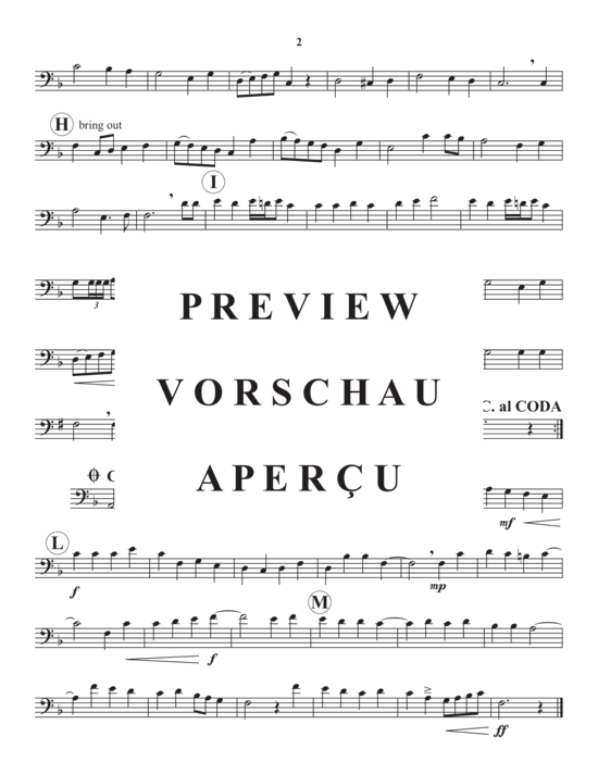 Produktgalerie: Seite 15 von 17 Hymn Medley for Brass , , (Blechbläser Quintett)