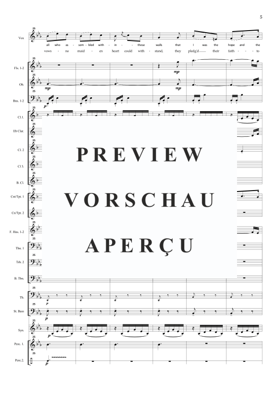 Product gallery: Page 8 of 11 I dreamt I dwelt in Marble Halls (aus The Bohemian Girl), , Sopran Solo und Concert Band