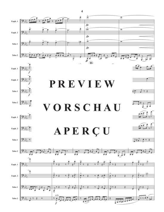 Product gallery: Page 6 of 21 Good Feeling , , (Tuba Quartet)