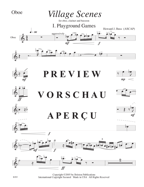 Product gallery: Page 17 of 21 Village Scenes , , (oboe, clarinet and bassoon)