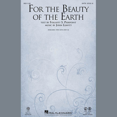 cover: For The Beauty Of The Earth, John Leavitt