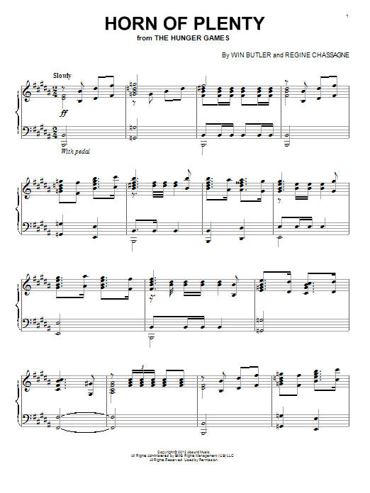 Product gallery: Page 1 of 1 Horn Of Plenty, James Newton Howard