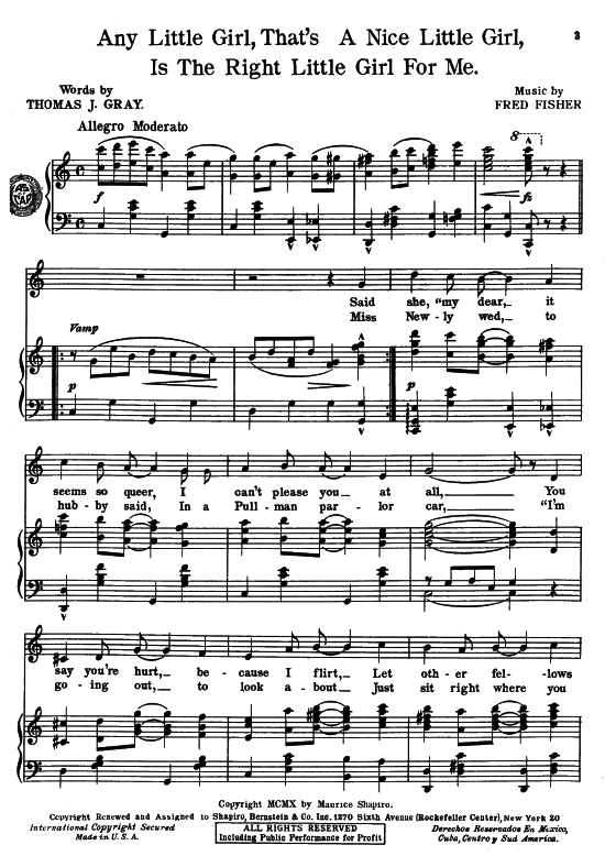 Produktbild zu: Any Little Girl, That's A Nice Little Girl - Is The Rights Little Girl For Me  Billy Murray 