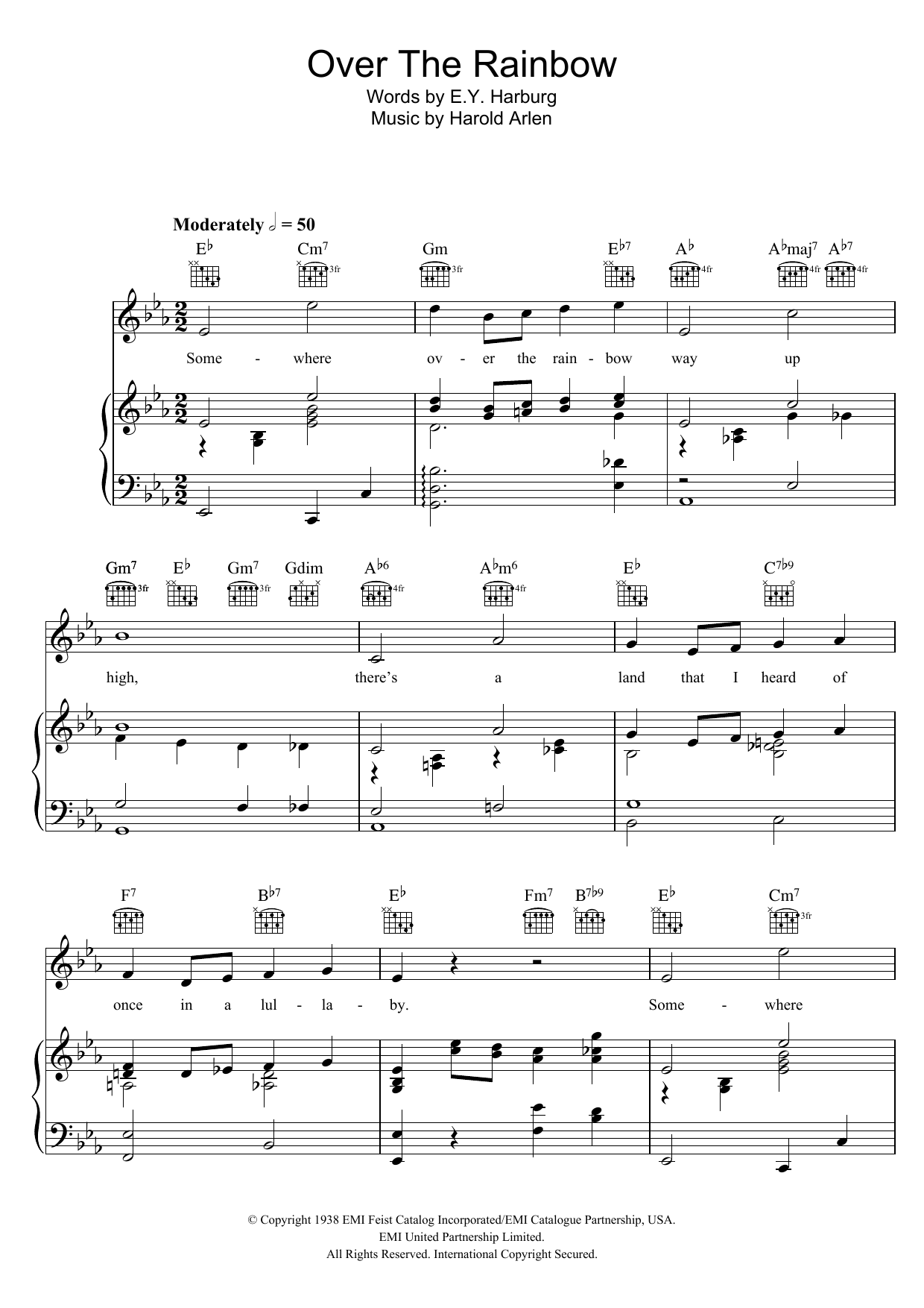 Produktbild zu: Over The Rainbow (from 'The Wizard Of Oz')