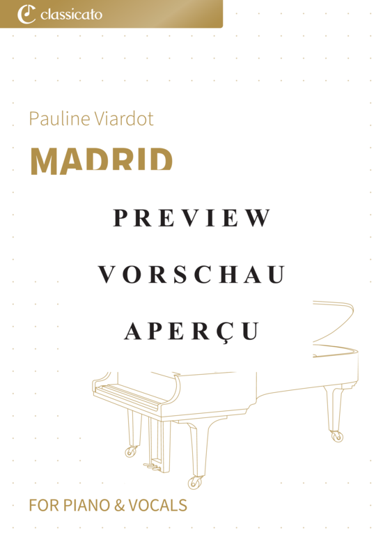 Produktgalerie: Seite 2 von 10 Madrid, , (Gesang + Klavier)