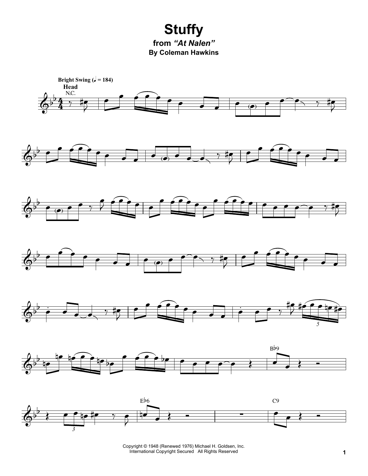 Product gallery: Page 1 of 1 Stuffy, Stan Getz