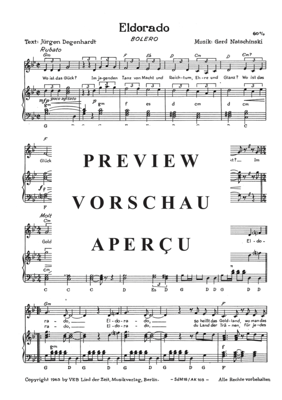 Product gallery: Page 4 of 4 Eldorado , , Piano and Voice
