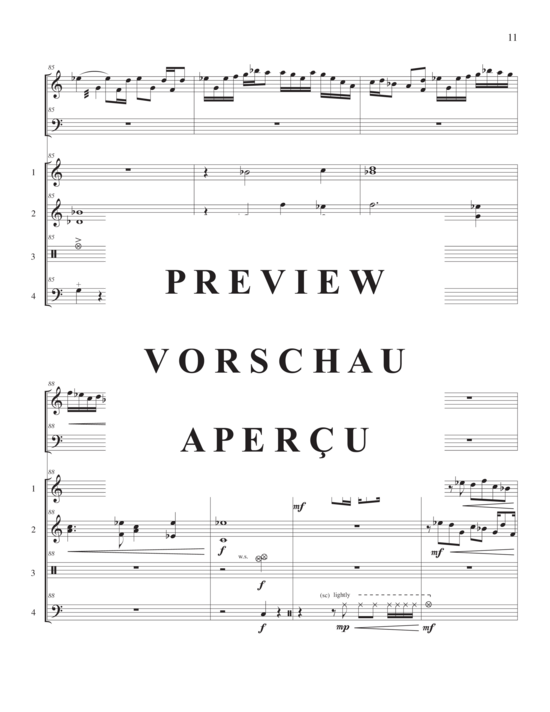 Product gallery: Page 16 of 21 Concerto for Marimba and Percussion Ensemble , , (marimba solo and 4-part percussion ensemble)