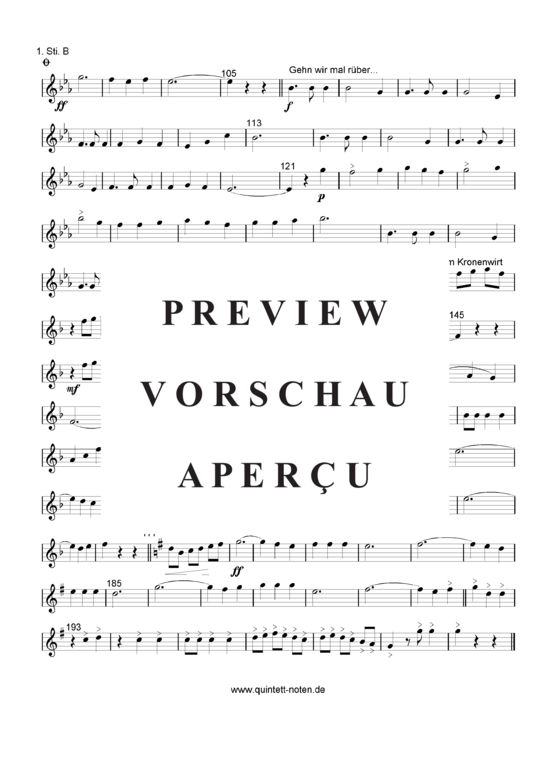 Product gallery: Page 9 of 21 German-Schunkel-Medley , Blasorchester Fatamo, (trombone/tenor horn trio)