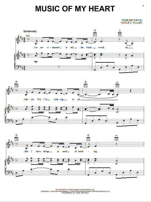 Produktbild zu: Music Of My Heart