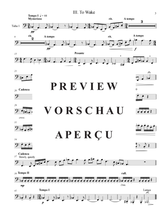 Product gallery: Page 17 of 21 In Darkness...Dreaming , , (Tuba Quartet: 2x Baritone, 2xTuba)