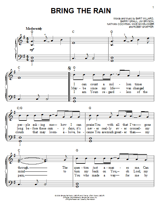 Produktbild zu: Bring The Rain