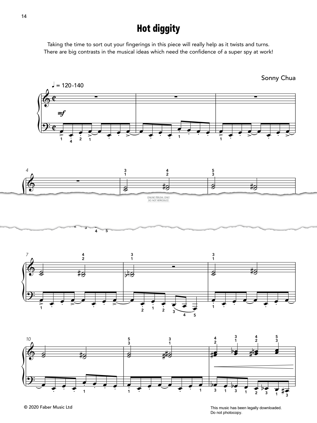 Produktgalerie: Seite 1 von 1 Hot Diggity, Sonny Chua, Klavier