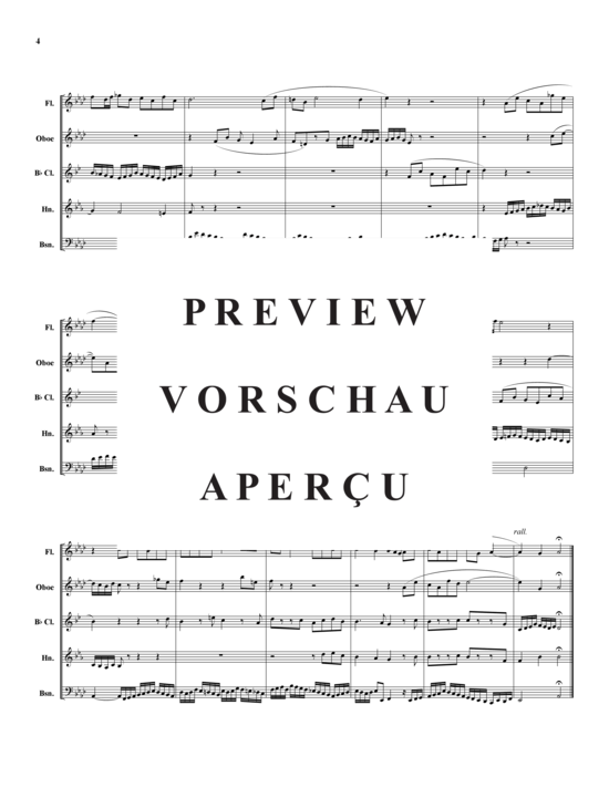 Produktgalerie: Seite 5 von 11 Prelude und Fugue XVII , , (Holzbläser-Quintett)