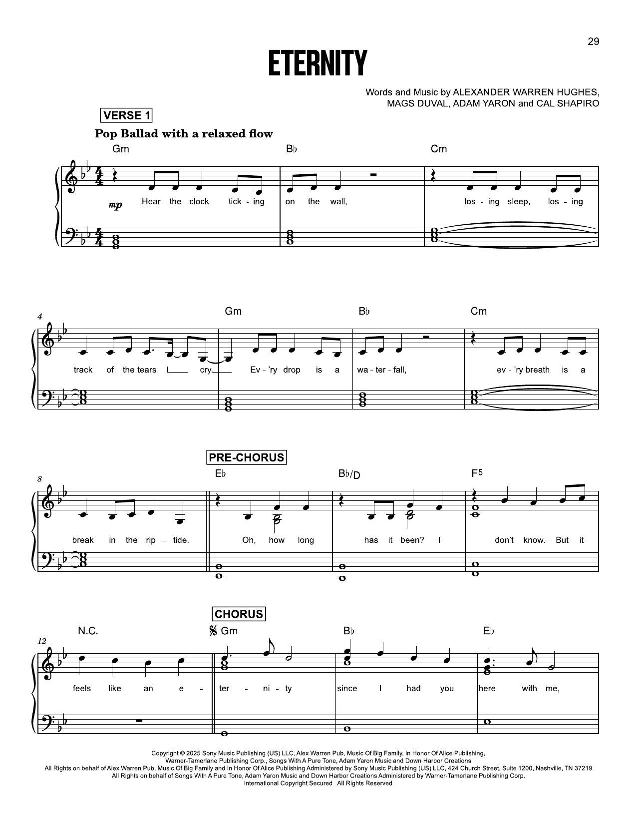 Produktgalerie: Seite 1 von 1 Eternity, Alex Warren