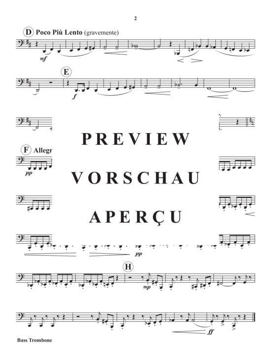 Product gallery: Page 14 of 14 Scherzo Humoristique , , (Trombone quartet)