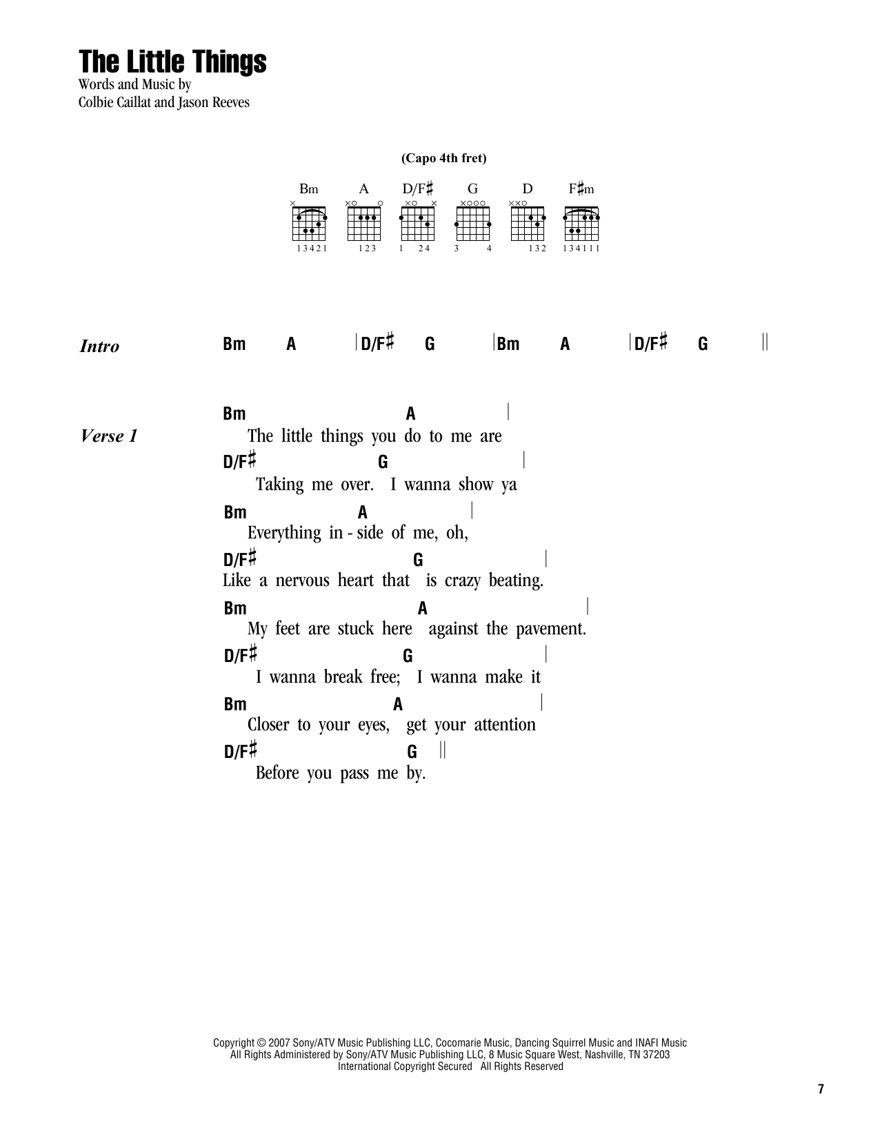 Produktbild zu: The Little Things