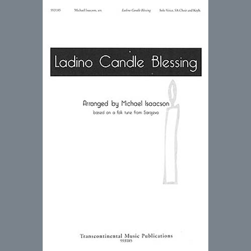 cover: Ladino Candle Blessing, Michael Isaacson