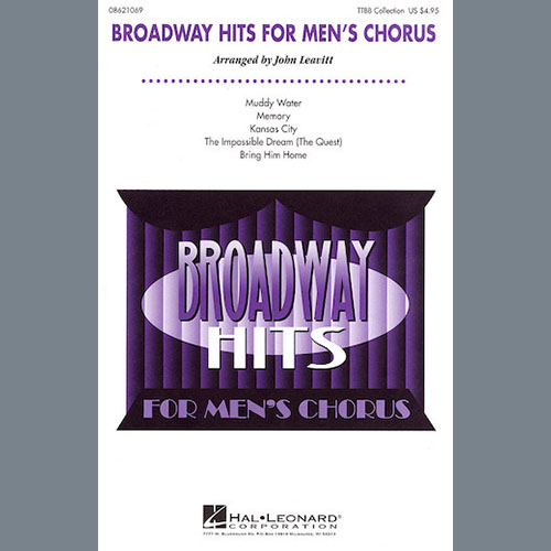 cover: Broadway Hits For Men's Chorus, John Leavitt, Chor