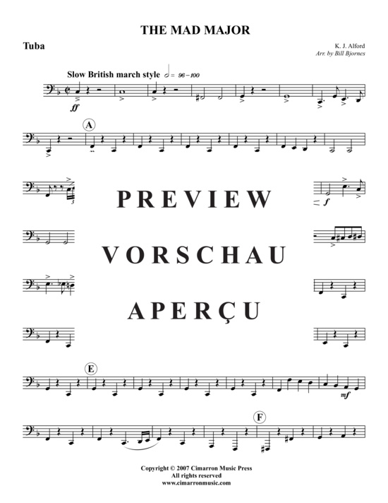 Product gallery: Page 13 of 14 March of the Times , , (Tuba-Ensemble, EEETTT)