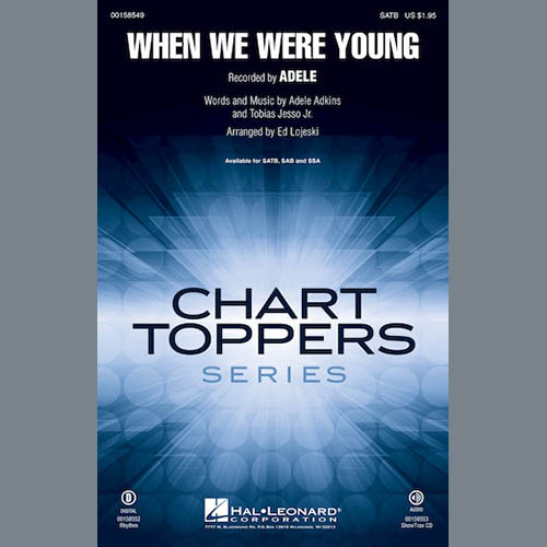 Produktbild zu: When We Were Young (arr. Ed Lojeski)
