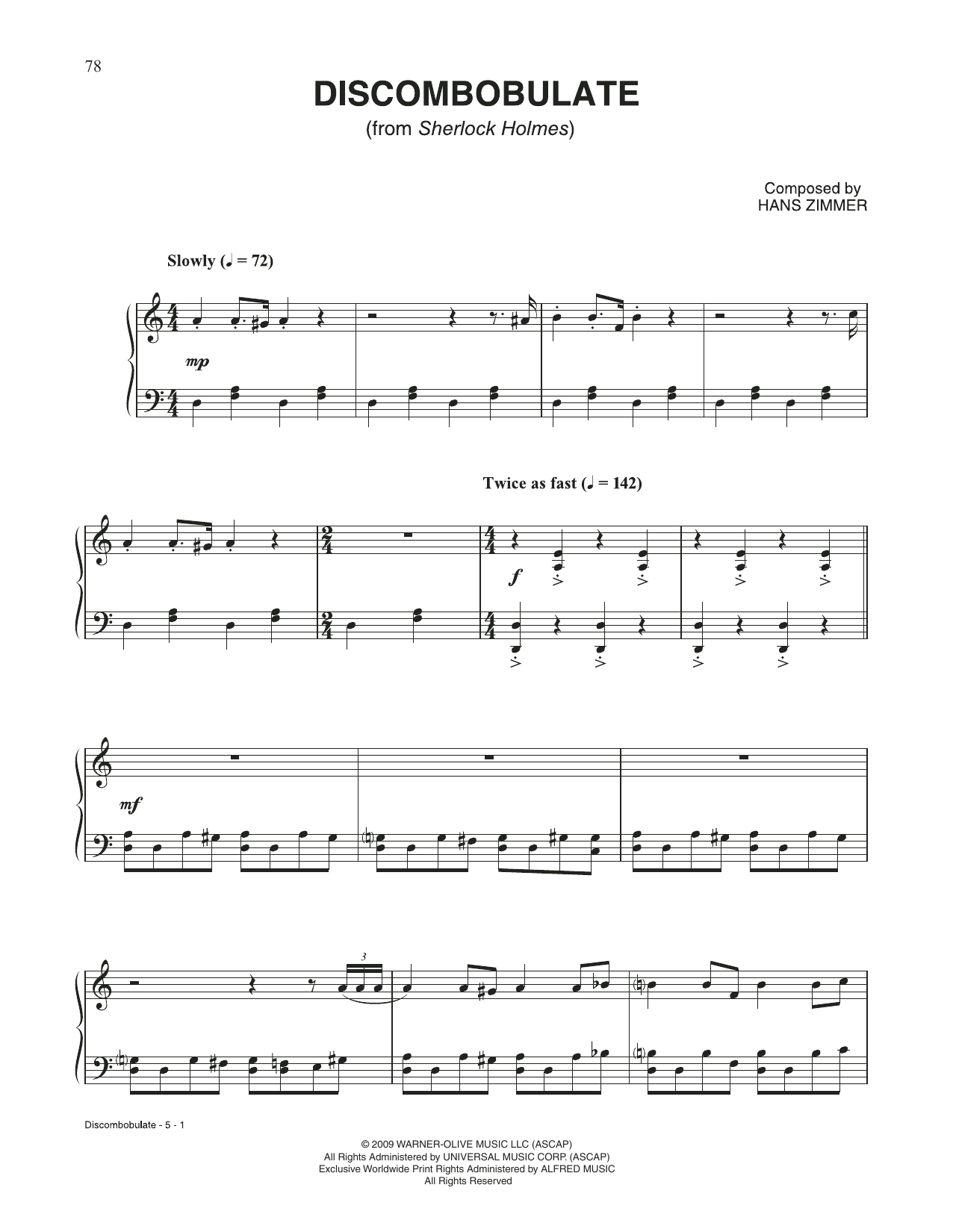 Produktbild zu: Discombobulate (from Sherlock Holmes)