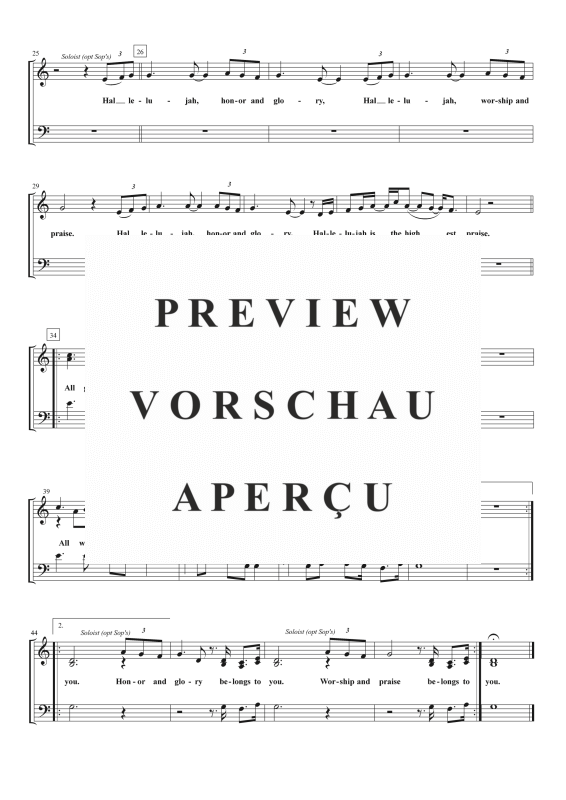 Produktgalerie: Seite 4 von 10 As We Worship, , Gemischter Chor SAB und Klavier
