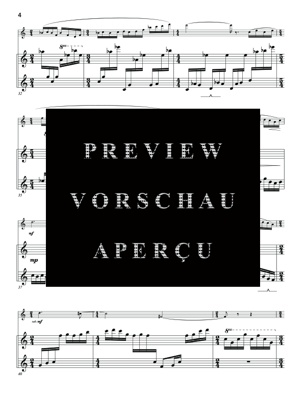 Product gallery: Page 8 of 11 Flourish, , (clarinet in Bb and piano)