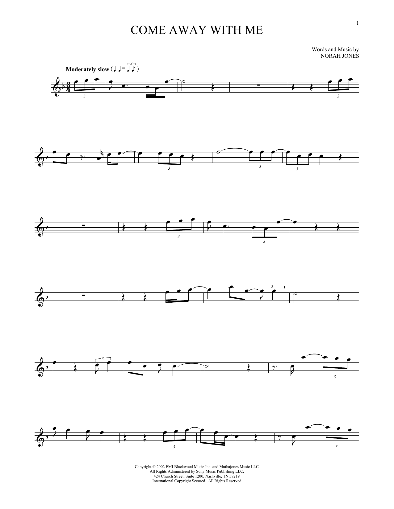 Product gallery: Page 1 of 1 Come Away With Me, Norah Jones
