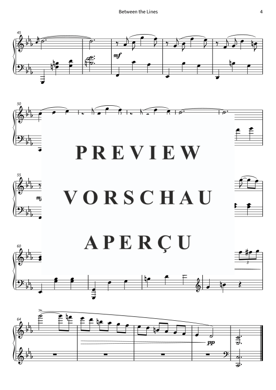 gallery: Between the Lines - from the album The Valley, Niklas Blumenthaler, (Klavier Solo)