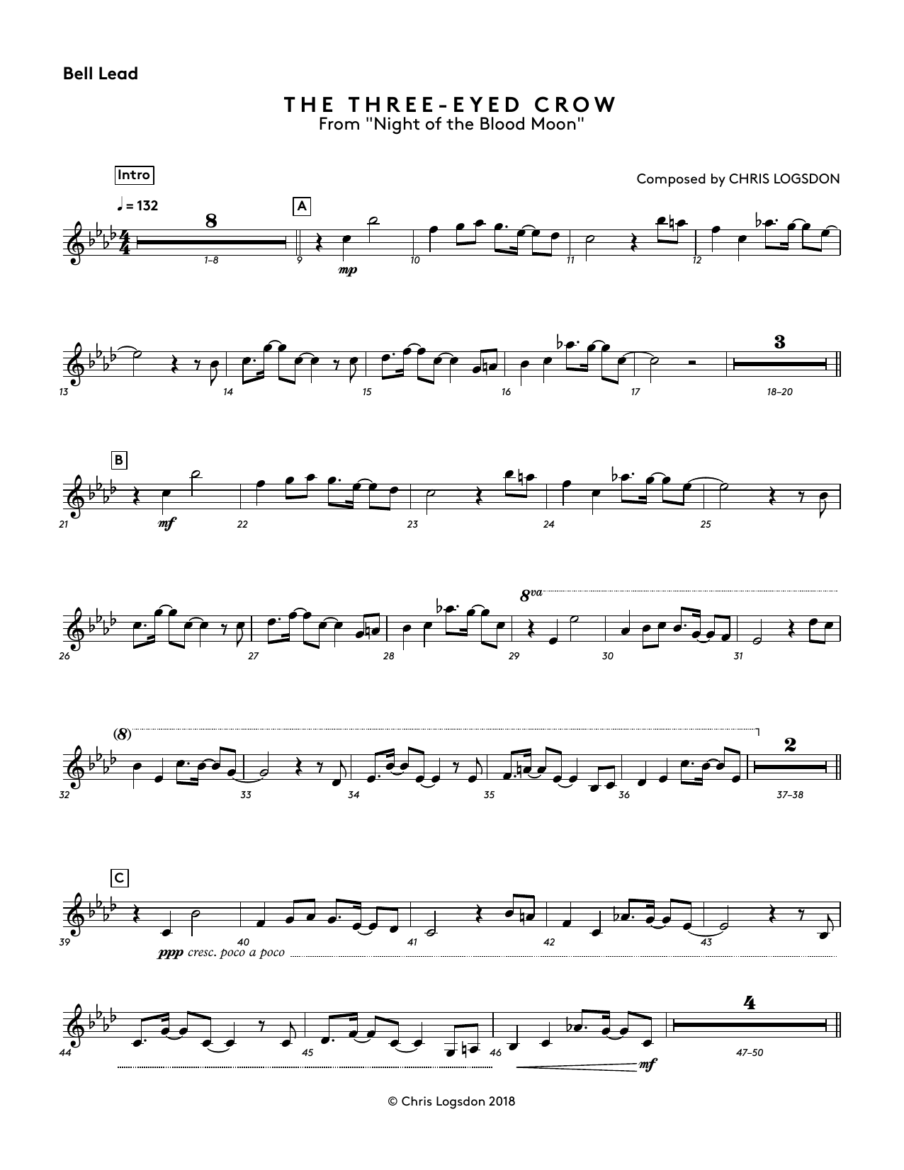 Produktbild zu: The Three-Eyed Crow (from Night of the Blood Moon) - Bell Lead