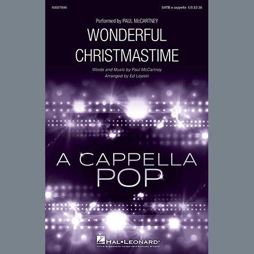 Produktbild zu: Wonderful Christmastime (arr. Ed Lojeski)