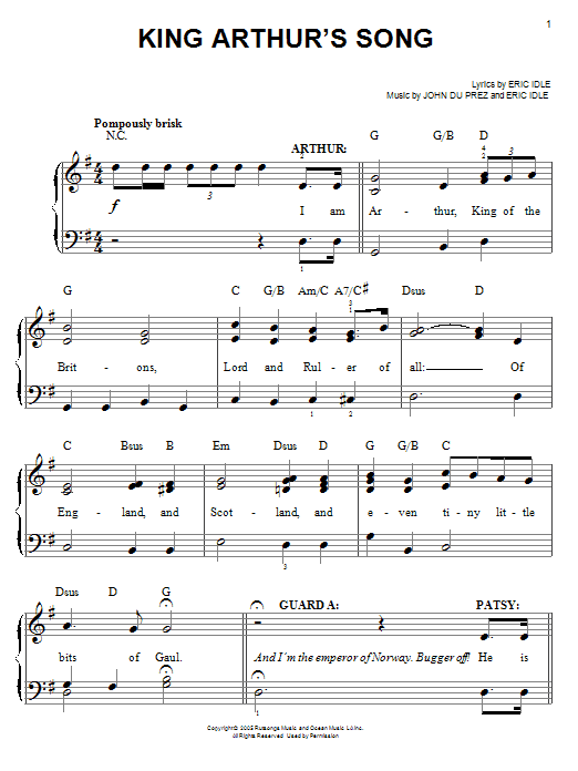 Product picture to: King Arthur's Song