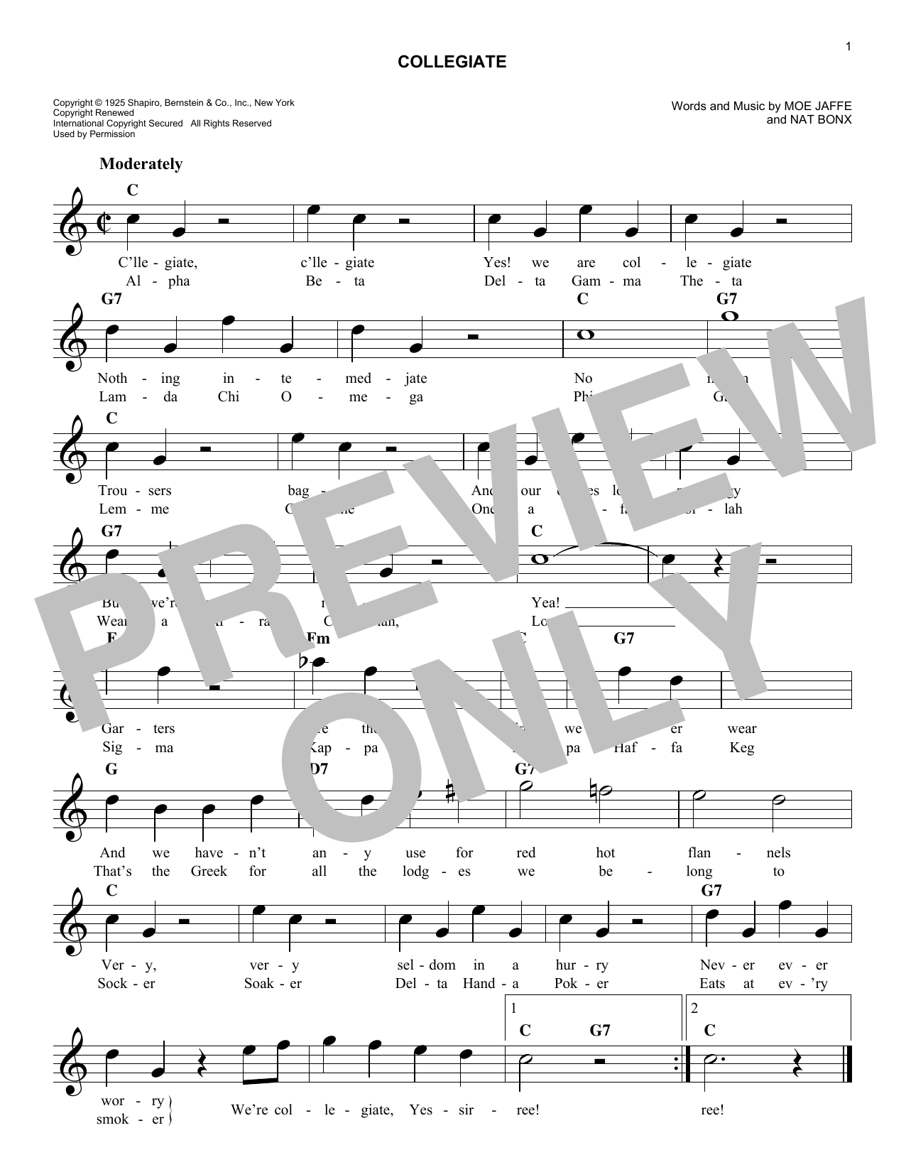Product gallery: Page 1 of 1 Collegiate, Fred Waring's Pennsylvanians
