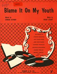 cover: Blame It On My Youth, Frank Sinatra, Gesang, Gitarre, Klavier